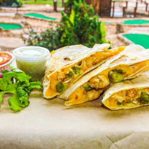 Chicken Fajita Quesadillas