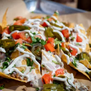 Hideaway Layered Nachos